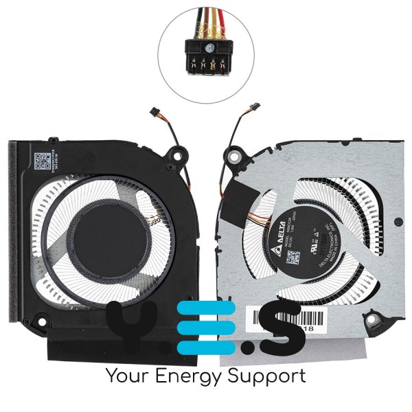 Оригінальний вентилятор для ноутбука ACER (PHN16-71), 12V, GPU