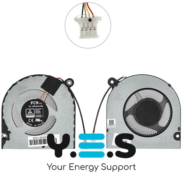 Оригінальний вентилятор для ноутбука ACER ( EX215-55, EX215-55G)