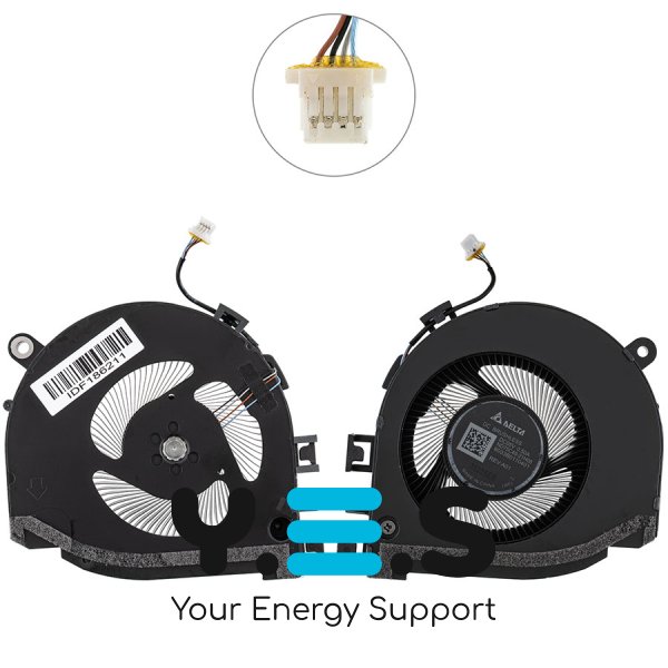 Вентилятор CPU 5V для ноутбука HP ZBook Fury 16 G9/G10/G11 Original