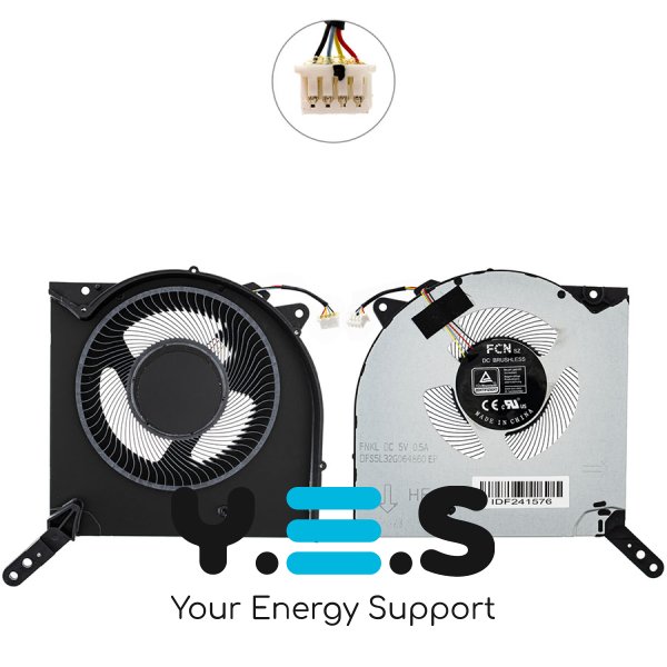 Вентилятор CPU 5V для ноутбука Lenovo Legion 7-16ITHg6 Original