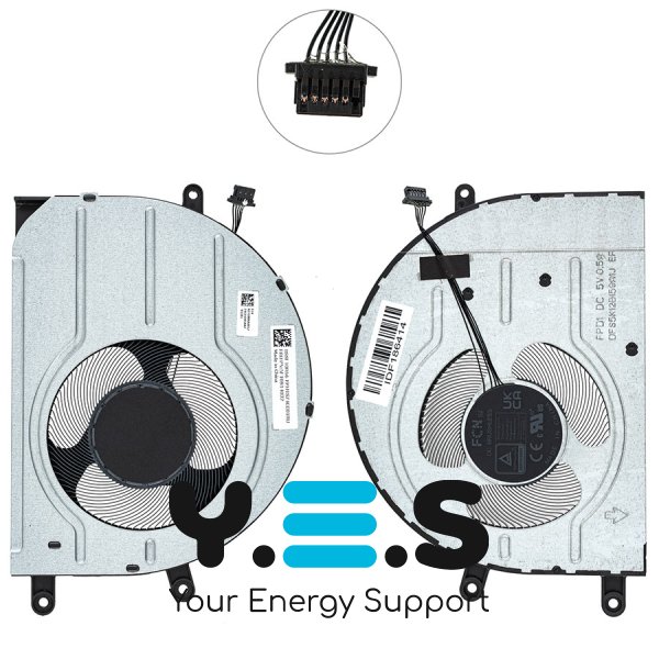 Вентилятор CPU для ноутбука Lenovo Flex 7 14IAU7/14IRU8 (кулер) Original