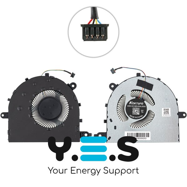 Вентилятор (кулер) для ноутбука Lenovo IdeaPad 5 15ALC05 / 15ITL05 (15.6")