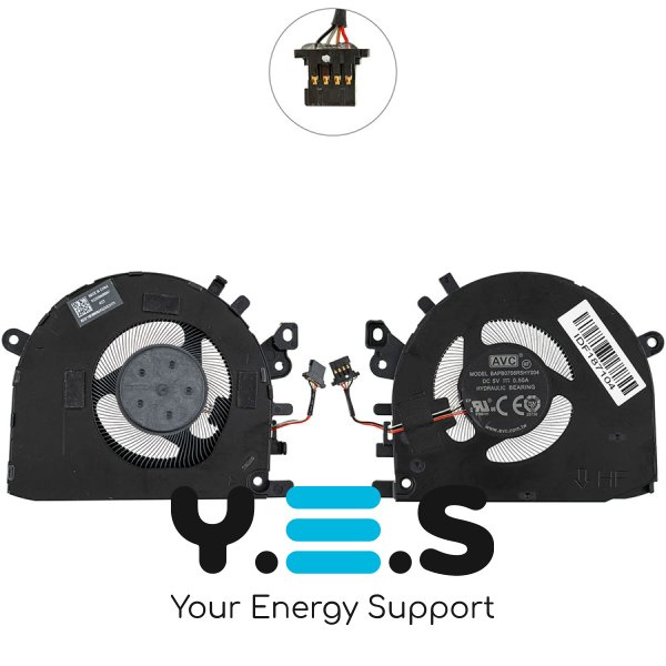 Вентилятор CPU для ноутбука Lenovo Yoga Pro 7 14ARP8/14IRH8 Original