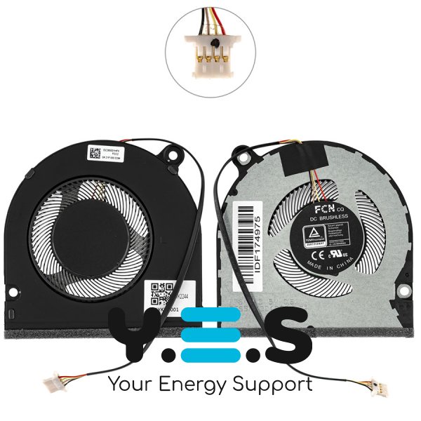 Оригінальний вентилятор для ноутбука ACER (SFX16-51G)