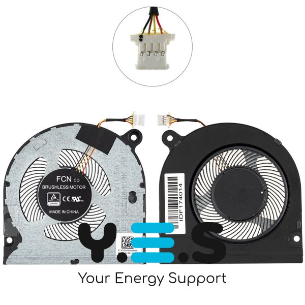 Вентилятор для ноутбука Acer SP513-55N/SP513-54N (сумісний) Original