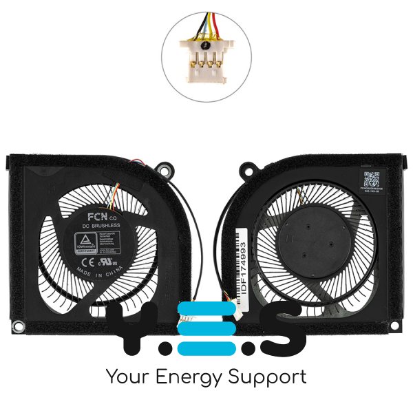 Оригінальний вентилятор для ноутбука ACER (CN315-72) CPU