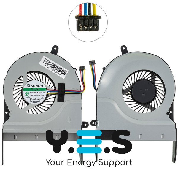 Вентилятор для ноутбука Asus N551JB/N551JK/N551JM (сумісний) Original