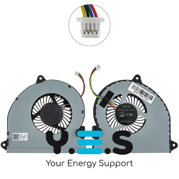 Вентилятор GPU для ноутбука Asus ROG Strix GL702VI, 12V (сумісн.: GL702VI) Original