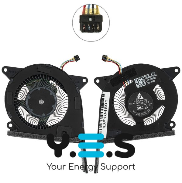 Вентилятор GPU для ноутбука Asus ZenBook UX392FA/UX392FN (кулер) Original