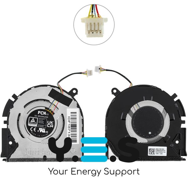 Вентилятор CPU для ноутбука Asus VivoBook K6400ZC/M3401QA/M3401QC Original
