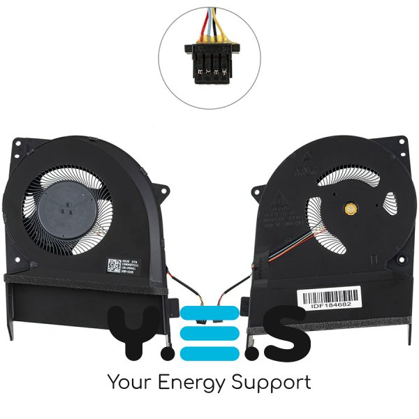 Вентилятор CPU 12V для ноутбука Asus Zenbook Duo UX581GV/UX581LV Original