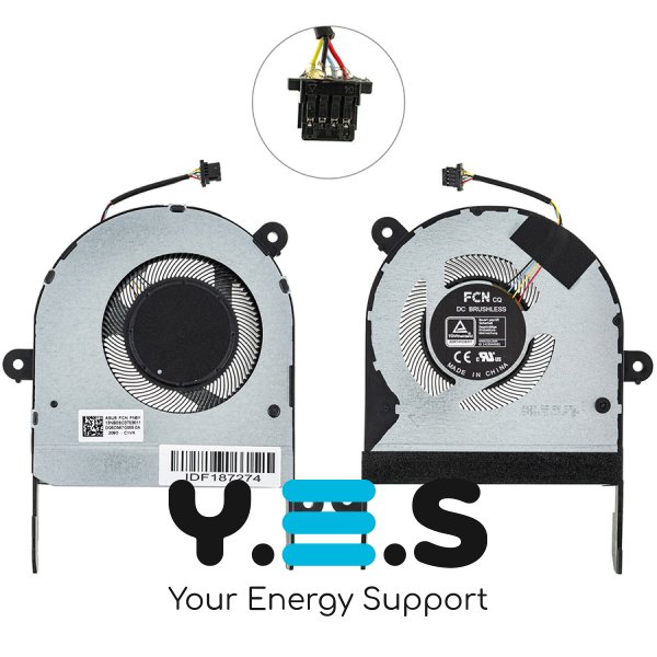 Вентилятор CPU для Asus Zenbook Flip UX564EH/UX564EI/UX564PH (кулер) Original