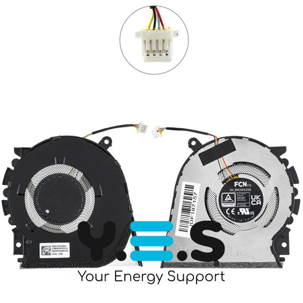 Вентилятор GPU для ноутбука Asus VivoBook K6400ZC/M3401QA/M3401QC Original