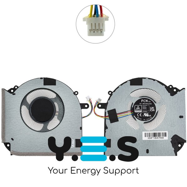 Вентилятор для ноутбука Asus VivoBook K3605VU/K3605VV/K3605ZU 12V Original