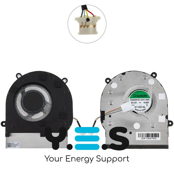 Вентилятор для ноутбука Asus ExpertBook B5404CVF/B5604CVF, 12V Original