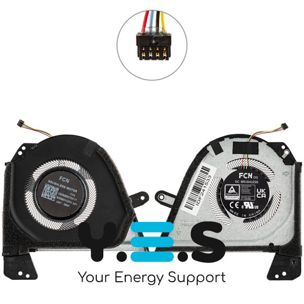 Вентилятор CPU 12V для ноутбука Asus ROG Zephyrus GU603ZE/GU603ZM/GU603ZW Original