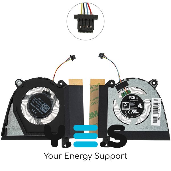 Вентилятор GPU FAN 2 для ноутбука Asus ROG Zephyrus GA402RJ/GA402RK Original