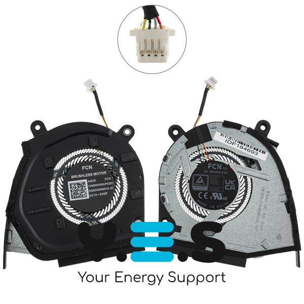 Вентилятор GPU для ноутбука Asus ROG Flow GA403UI/GA403UU/GA403UV Original