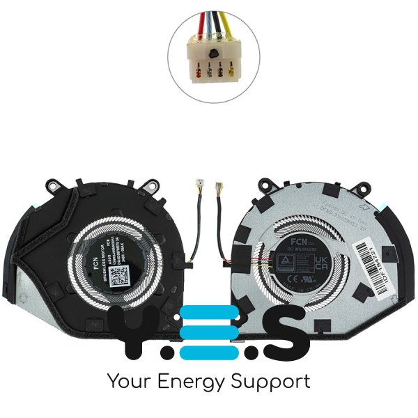 Вентилятор GPU для Asus ROG Zephyrus GA605WI/GA605WV (кулер) Original