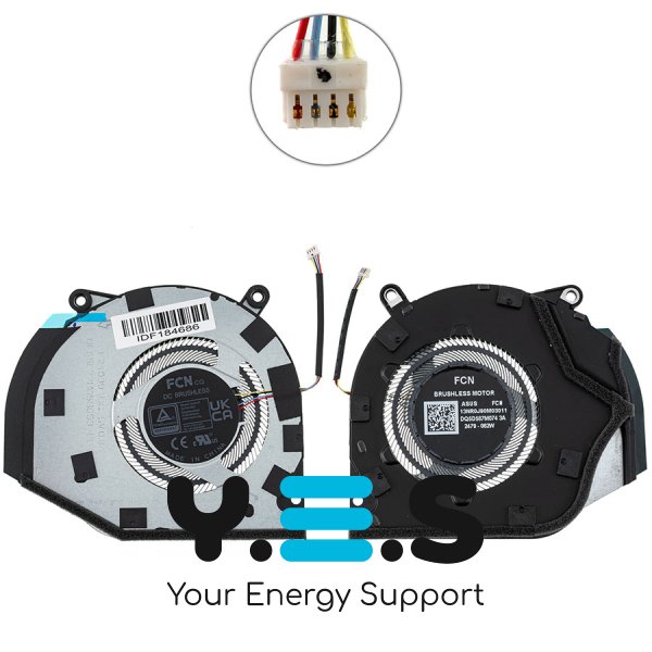 Вентилятор CPU для ноутбука Asus ROG Zephyrus GA605WI/GA605WV Original