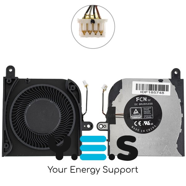 Вентилятор CPU для ноутбука Dell Latitude 5420, 5424 (сумісний) Original