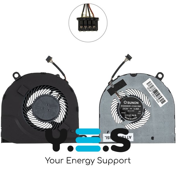 Вентилятор для ноутбука Dell Latitude 5480/5490/5495 (кулер) Original