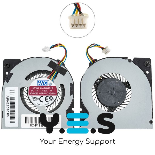 Вентилятор CPU для ноутбука Dell Latitude 7280/7480, кулер охолодження Original