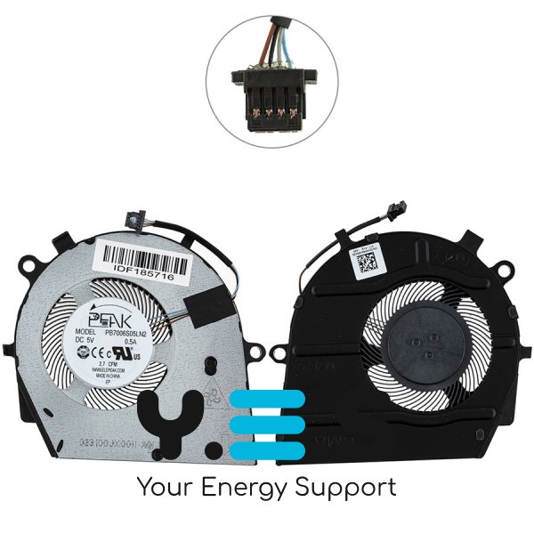 Вентилятор CPU для ноутбука Dell Latitude 3410 / Inspiron 3501, 5501 Original