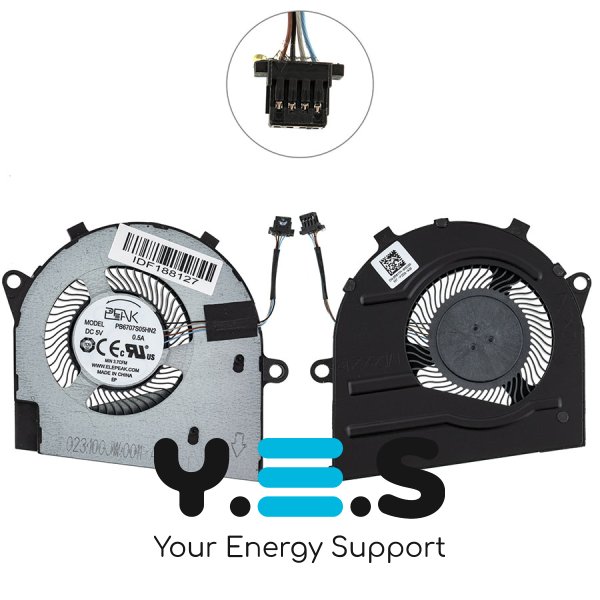 Вентилятор CPU для ноутбука Dell Vostro 5401/5402/5405 (FAN) Original