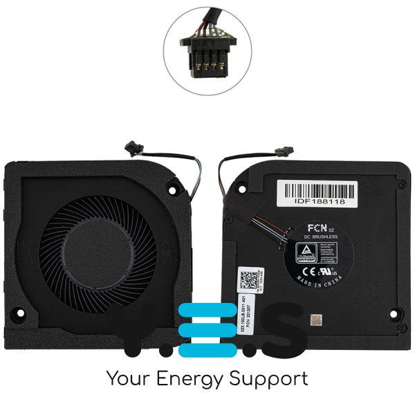 Вентилятор CPU для ноутбуків Dell Latitude 5520 / Precision 3560 Original