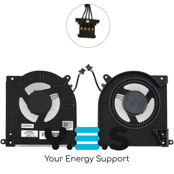 Вентилятор CPU 12V для ноутбуків Dell Alienware M15 R3/M15 R4 (кулер) Original