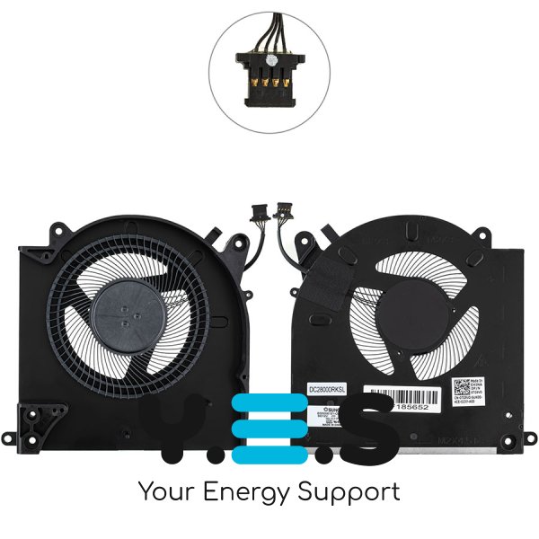 Вентилятор GPU 12V для ноутбука Dell Alienware M15 R3/R4 (сумісний) Original