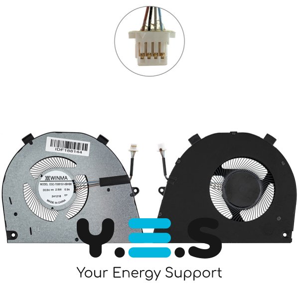 Вентилятор CPU для ноутбука Dell Inspiron 5625 / Vostro 7620, охолодження Original