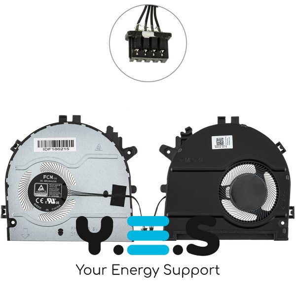 Вентилятор CPU для ноутбука Lenovo IdeaPad 1-15ADA7, 1-15AMN7 Original