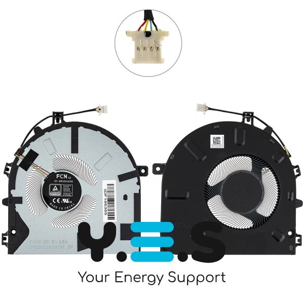 Вентилятор для ноутбука Lenovo IdeaPad 5 Pro 14IAP7, 5V (сумісн.: 14IAP7) Original