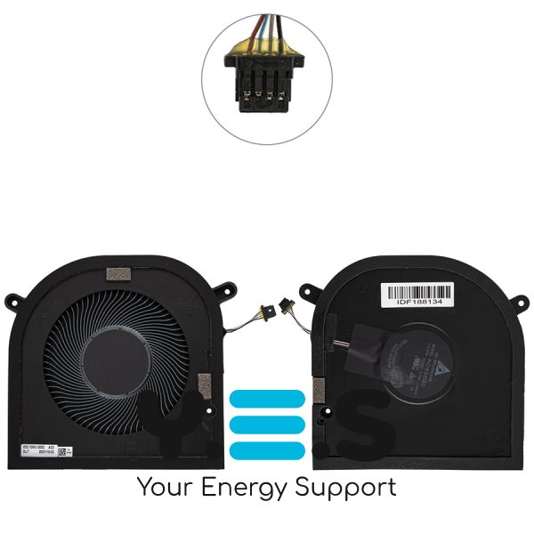 Вентилятор GPU для Dell XPS 17 9700/9710, Precision 5750/5760 Original