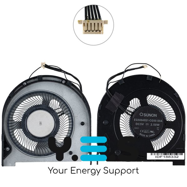 Вентилятор для ноутбука Lenovo ThinkPad T14s (сумісний: T14s Gen 1/2) Original