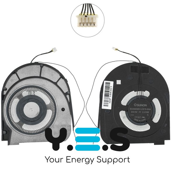 Вентилятор CPU для ноутбука Lenovo ThinkPad T15 (сумісність: ThinkPad T15) Original