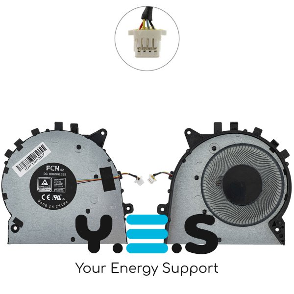 Вентилятор для ноутбука Lenovo Yoga 7-15ITL5 (сумісн.: Yoga 7-15ITL5) Original