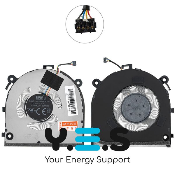 Вентилятор GPU 12V для Lenovo IdeaPad Pro 5 16APH8/16IRH8/16ARP8 Original