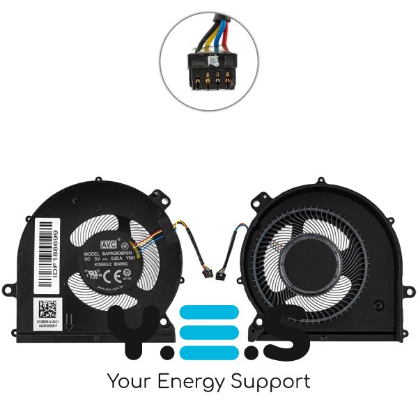 Вентилятор GPU для ноутбука Lenovo IdeaPad S740-14IIL (S740-14) Original