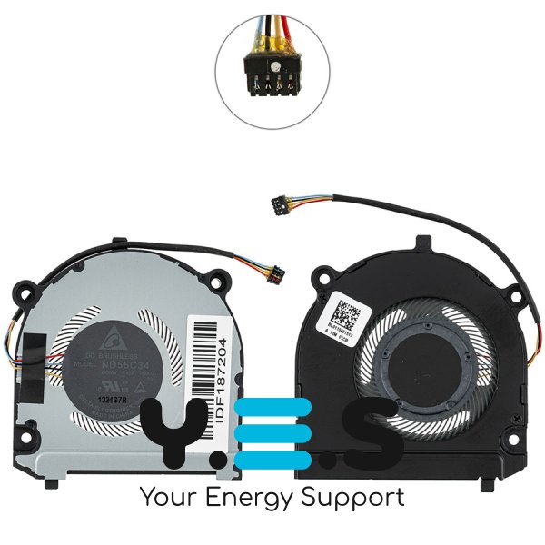 Вентилятор GPU для ноутбука Lenovo ThinkBook 13s-IML/13s-IWL Original