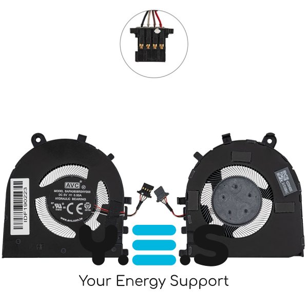 Вентилятор CPU для ноутбука Lenovo Yoga Pro 7 14AHP9, 14IMH9 Original