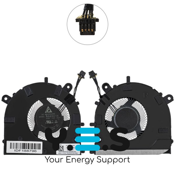 Вентилятор CPU для ноутбука Lenovo Yoga Slim 7 Pro 14ARH7 / 14ITL5 Original