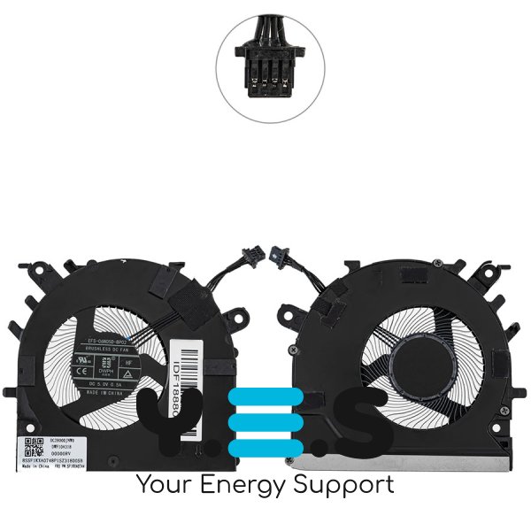 Вентилятор GPU для ноутбука Lenovo Yoga Slim 7 Pro 14ARH7/14ITL5 Original