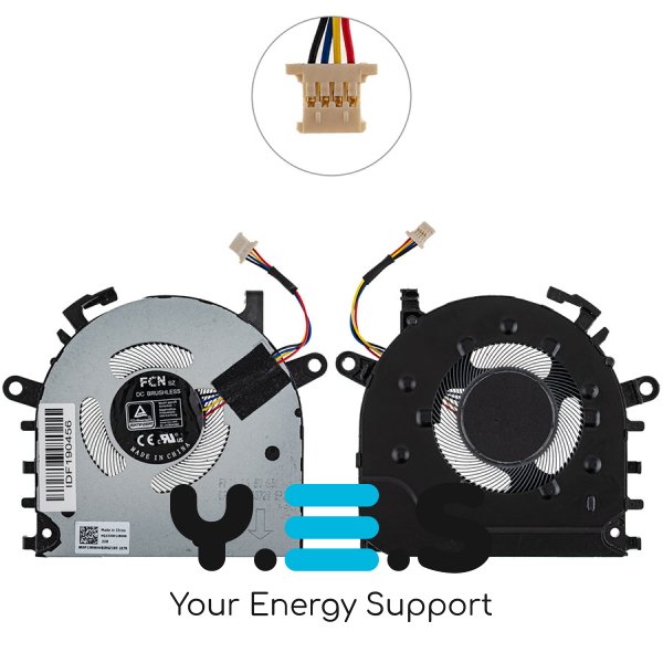 Вентилятор для ноутбука Lenovo Yoga Slim 7 Pro 16ACH6/16ARH7 (GPU), 5V Original