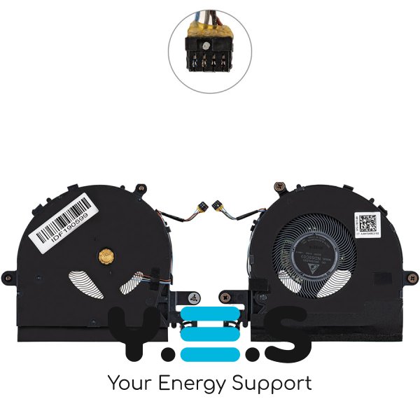 Вентилятор CPU для ноутбука HP Elite Dragonfly G2/Max (сумісний) Original