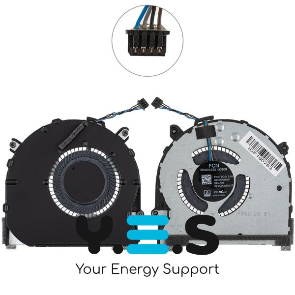 Вентилятор CPU для ноутбука HP ProBook 640 G4 (сумісний: 640 G4) Original