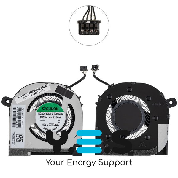 Вентилятор CPU для ноутбука HP ENVY x360 15-ey (Original)