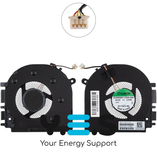 Вентилятор CPU для ноутбука HP Envy 17-CR, 17-CR0013DX Original